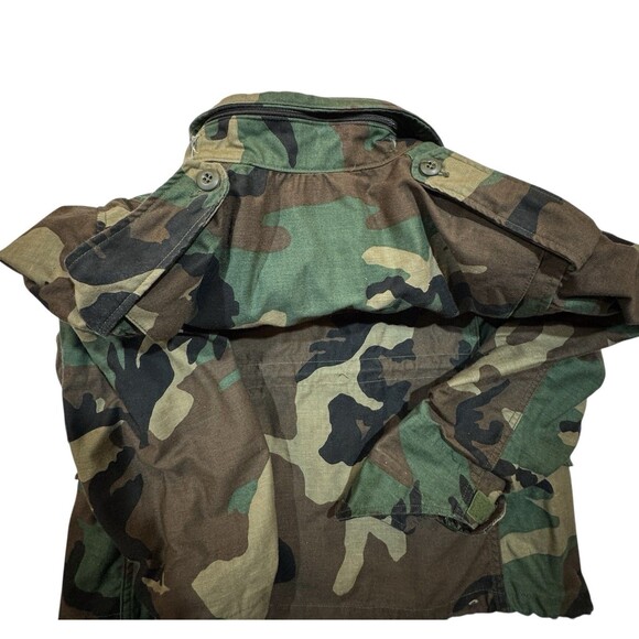 Vintage USGI M-65 Woodland Field Jacket Small Short – Cold War Era - Picture 4 of 11